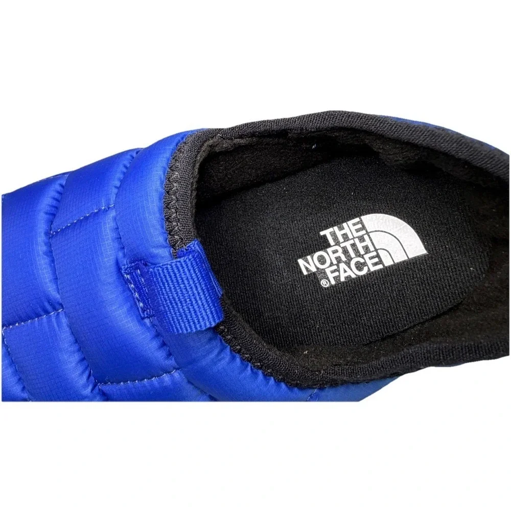The North Face Nuptse Mules Blue Kids‎ Size 3 No Box